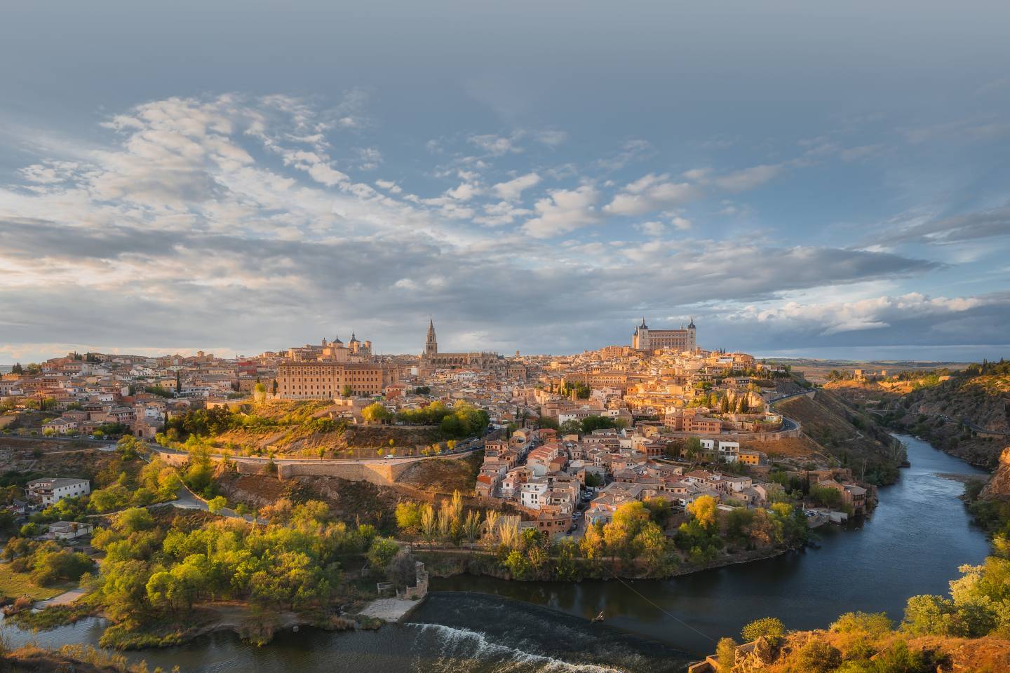 Toledo city skyline