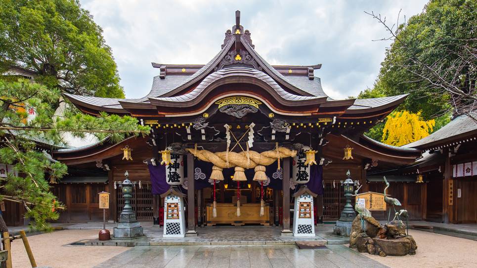 Kushida Shrine, Kyushu, Japan