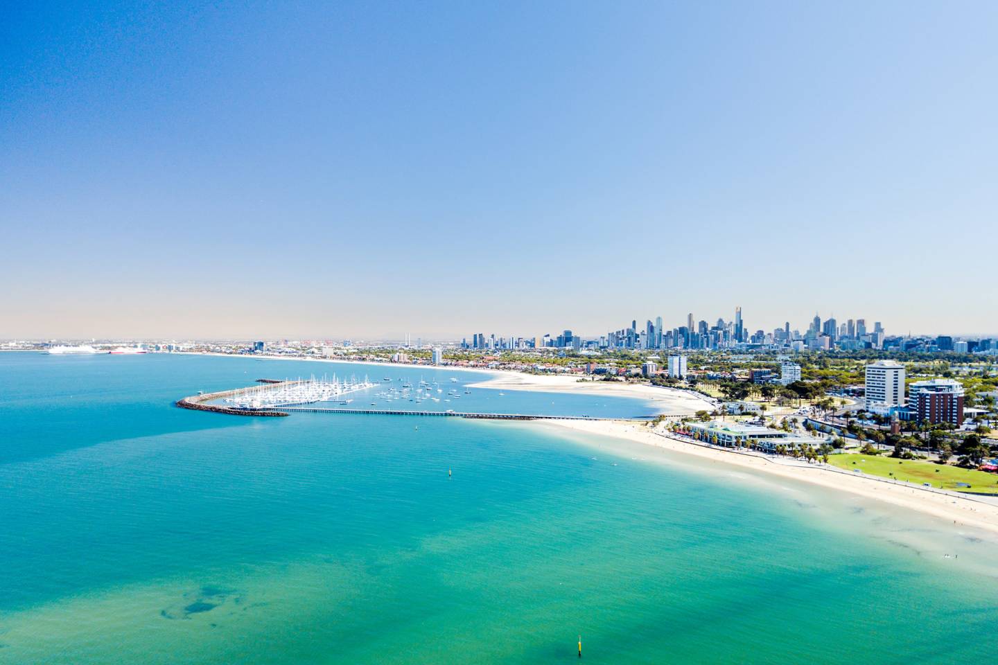 St. Kilda Beach, Melbourne, Australia