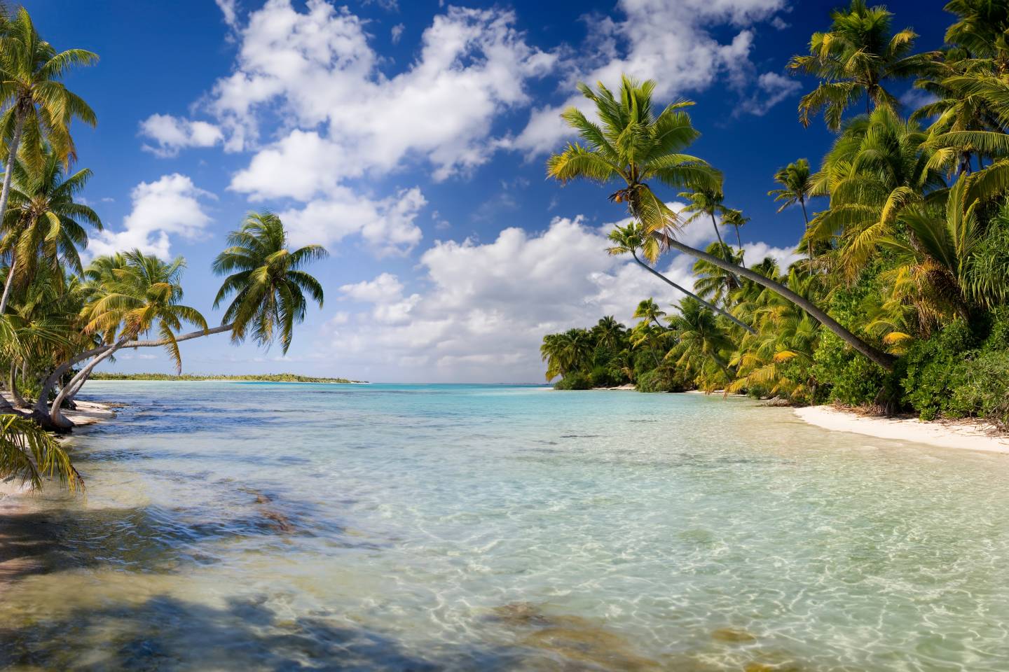 Aitutaki Lagoon in the Cook Islands