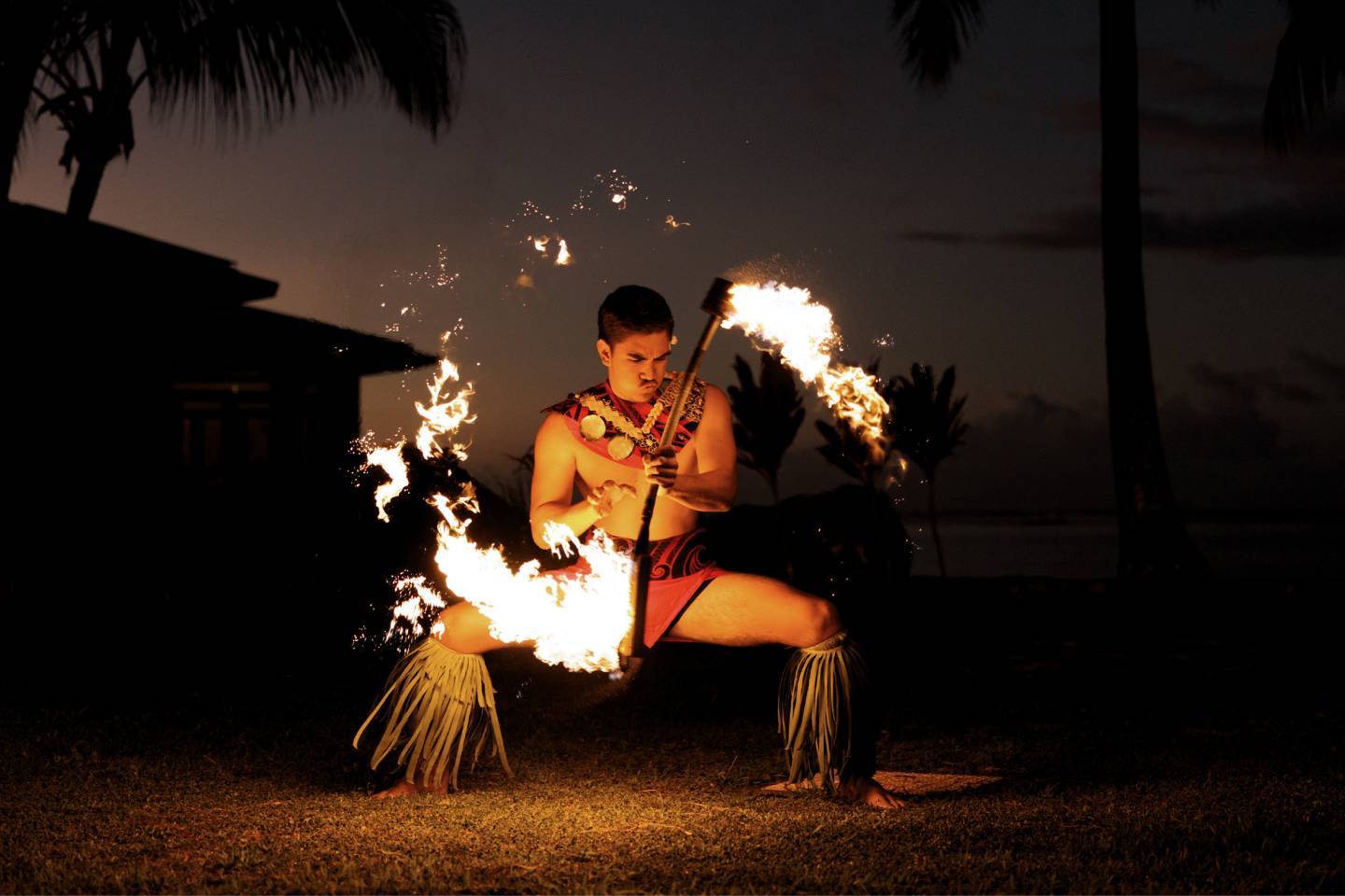 Polynesian dance performance
